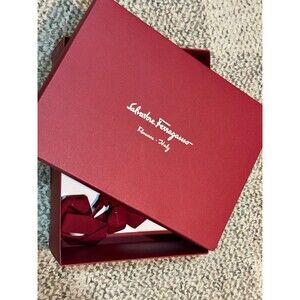Salvatore Ferragamo empty box 12x 8 x 4 in great condition